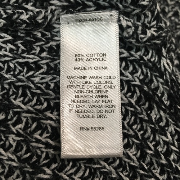 Express Heather Gray Oversized Knit Tunic Sweater - Women’s Small - Picture 13 of 15